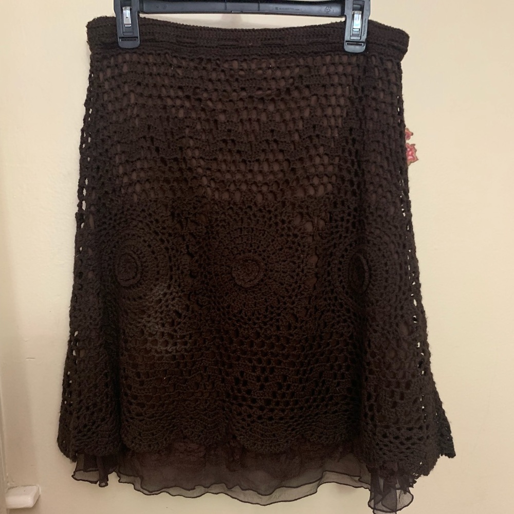 Crochet skirt